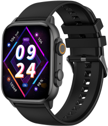 Ceas inteligent profesional Xo Smartwatch J9 cu ecran Amoled negru