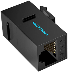 Conector Plug Cat.6 Utp Vention Ipgb0 Culoare Neagra