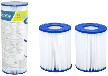 Filtru pentru pompa piscina tip II Bestway 2 bucati Lean 17006 