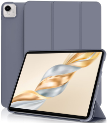Husa Ultra Slim pentru HONOR Pad X9A 11.45 Silicon TPU Smart Cover cu Suport - Lavanda