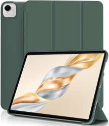 Husa Ultra Slim pentru HONOR Pad X9A 11.45 Silicon TPU Smart Cover cu Suport - Verde Marin 