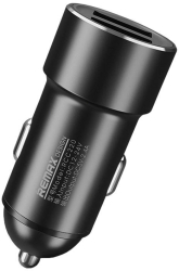 Incarcator auto 2x USB Remax RCC220 2 4A negru 