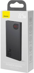 Incarcator portabil Baseus Adaman Metal 10000mah 22.5w neagra 