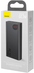 Incarcator portabil Baseus Adaman Metal 20000mAh 2xUSB USB-C Lightning. 