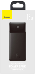 Incarcator portabil Baseus Bipow 30000mAh 15W negru - Performanta extra. 