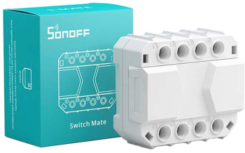 Intrerupator inteligent Sonoff S-mate control de la distanta. 