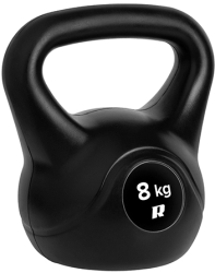Kettlebell Rebel Active 8 Kg PVC dimensiuni compacte 
