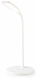 Lampa De Birou Led Nedis 2700-6500k Incarcator Wireless 10w Alb 