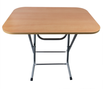 Masa Pliabila KlaussTech Mdf Cadru Din Metal Dimensiune 60x90cm Destinata Pentru Casa Sau Camping Design Clasic Usor De Manevrat Si De 
