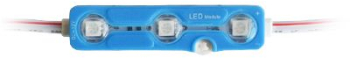 Modul 3 Led-uri Albastru IP67 SMD5050 12V 