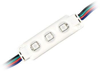 Modul 3 Led-uri Rgb 0.72w Waterproof 5050 