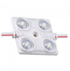 Modul 4 Led-uri 1.44w Verde 120lm Impermeabil 