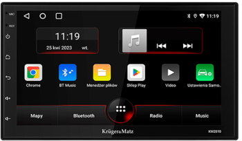 Player radio pentru masina cu Carplay si Android Auto. 