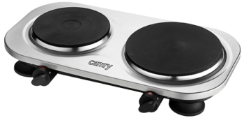 Plita Electrica Dubla 2500w Control Temperatura Inox Camry