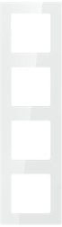 Priza cu Cadru Quadruplu Avatto N-ts10-frame-w4 alb 