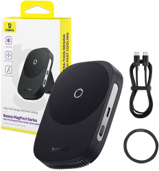 Racitor telefon ultra-subtire Baseus MagPro II negru 