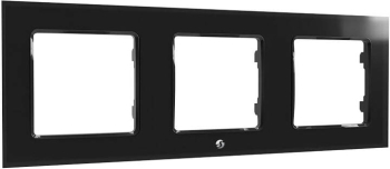 Rama Schimbare Triple Shelly neagra - design modern calitate superioara. 