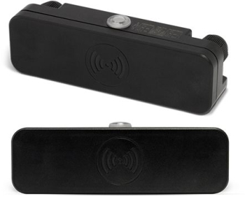 Reflector LED cu senzor de miscare IP65 negru. 