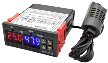Regulator Temperatura Umiditate 230V pentru Control Aer si Umiditate 