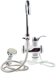 Robinet Electric Klausstech Cu Dus Cu Incalzire Instantanee Cu Montare Pe Perete debit 1.5- 2 Litri Minut 