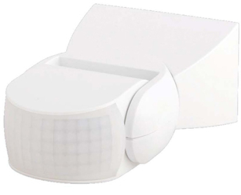 Senzor de miscare exterior putere 300W impermeabil culoare alba. 