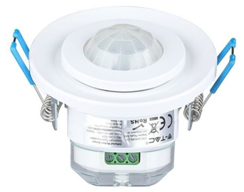 Senzor Miscare 360gr Montaj Tavan - Alb Plastic 1200W 