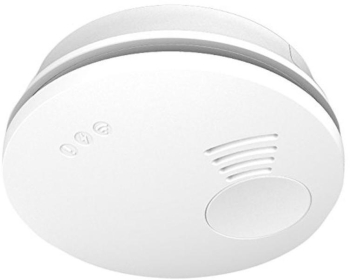 Senzor Optic De Fum Autonom Pentru Dormitoare Aspect Decorativ Alimentare Electrica Alimentare Baterie Litiu 3 V Functie Testare Nive