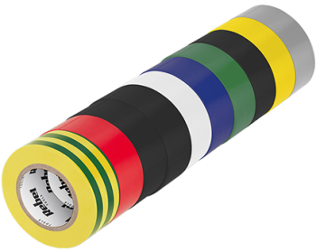 Set 10 Benzi Izolatoare Culori Diverse 19mm 10yd 