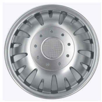 Set 4 Capace Roti Universale pentru Microbuze/Dube cu Roti Diametrul de 16&rdquo Culoare Argintiu si Forma Conica 