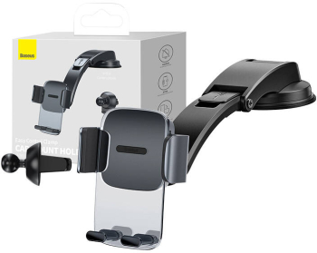 Suport auto Baseus Easy Control pentru grila / bord negru 