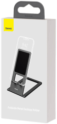 Suport pentru dispozitive mobile Baseus Metal gri 