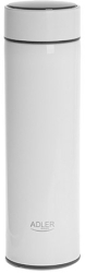 Termos cu afisaj temperatura LED alb 0 473L+strecuratoare Adler 