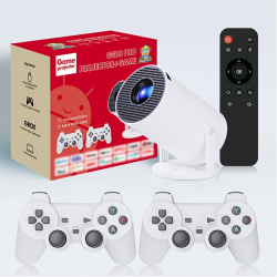 Videoproiector inteligent 4k cu consola gaming G300 PRO Android TV 11.0 telecomanda WiFi 6 Bluetooth 5.0 Ecran de proiectie 130 in 