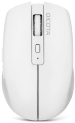 Mouse Dicota D32044 Wireless 2.4GHz Bluetooth USB (Alb) 