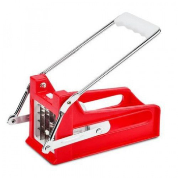 Aparat Pentru Feliat Cartofi Klausstech Lame Din Otel Inoxidabil 2 Seturi De Cutite Usor De Folosit Design Ergonomic Rosu 