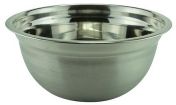 Bol Din Inox Klausstech Dimensiune 26 X 11 Cm Usor De Folosit Util In Bucatarie Destinat Pentru Mixat Argintiu 