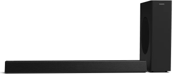 Boxa Soundbar Philips Cu Dolby Digital Putere 160 W Subwoofer Wireless 2.1 Ch Hdmi Arc Subwoofer Activ Wireless Montare Pe Perete Blue 