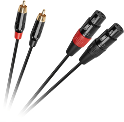 Cablu audio Xlr - 2rca 1m Cabletech de calitate premium 