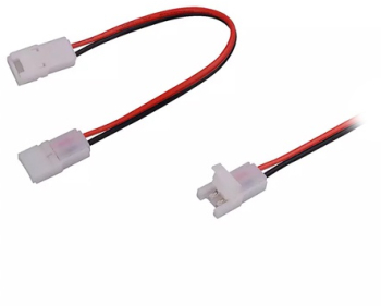 Conector LED 8mm - Dual 2 capete 
