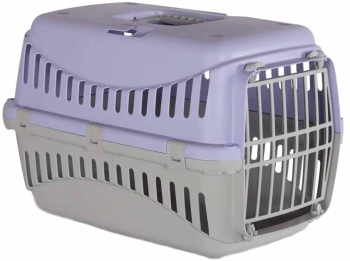 Cusca transport animale MPB GIPSY XS 39x26x25 cm usa plastic lila