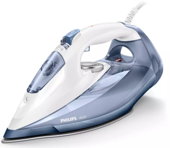 Fier De Calcat Cu Abur Continuu Azur Philips Talpa Steamglide Elite 2800 W Sistem De Decalcifiere Quickcalc Oprire Automata Alb 