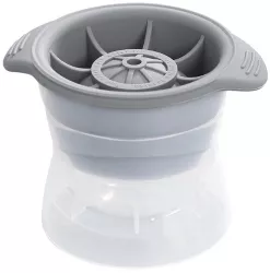 Forma cub de gheata Cyrax rotund Polipropilena/Silicon 11x7.5x7.8 cm Gri