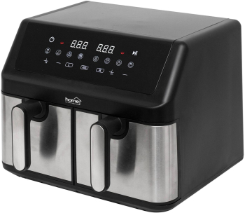 Friteuza Cu Aer Cald Cu Dublu Cos 2x4 5l 2000 W 