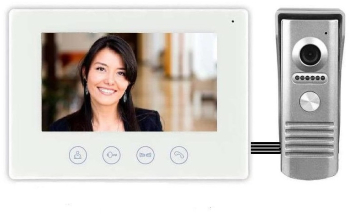 Interfon Video Klausstech Ecran Lcd 7 Inch Conectare Internet Wireless Tip Video-interfon Funnctii Smart Deschidere Usa/yala 