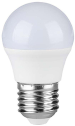 Lumina naturala cu bec LED E27 de la Samsung. 