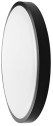 Lustra Led Rotunda Neutra Negru - Pretios 