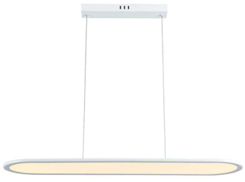 Lustra Moderna Led 24w 80x100cm Lumina Naturala - Alb 