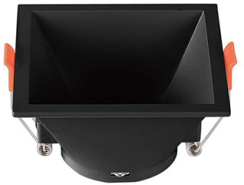 Lustra Punct Fara Bebelusi 93x93x55mm - Black 