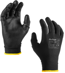 Manusa Lucru Poliuretan Marime 8 / M Set 12 Buc Rebel 