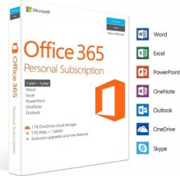 Office 365 Personal 1 utilizator / 1 an - Windwos / macOS / iOS / Android 